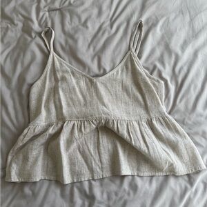 Abercrombie & Fitch Cream Camisole Top